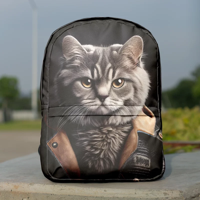 3D Cat Avatar for Gamers Backpack