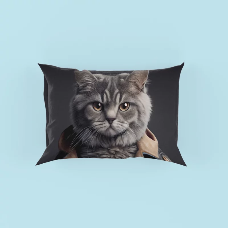 3D Cat Avatar for Gamers Pillow Cases