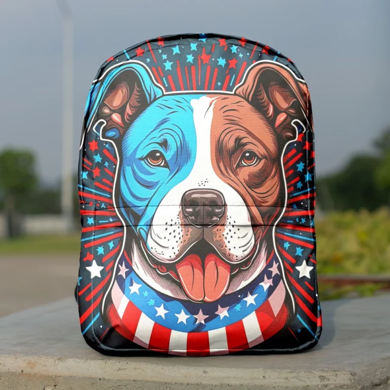 American Staffordshire Dog Backpack