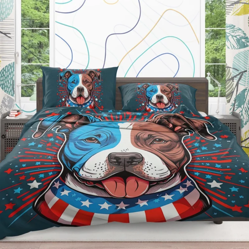 American Staffordshire Dog Bedding Set