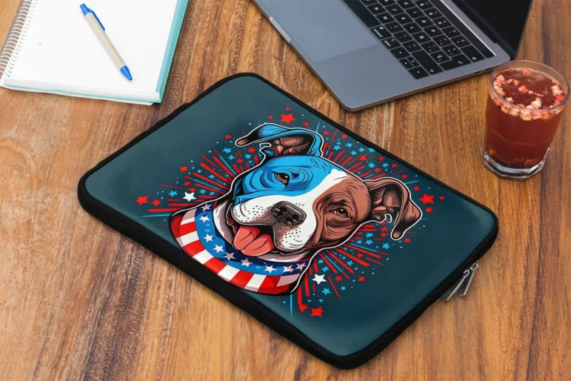 American Staffordshire Dog Laptop Sleeve 2