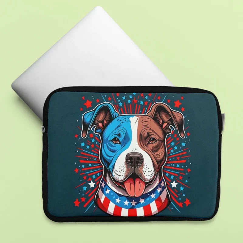 American Staffordshire Dog Laptop Sleeve