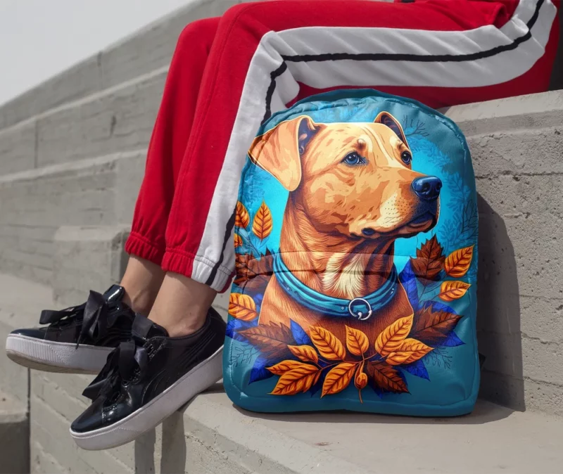 Autumn Dog Garland Backpack 1