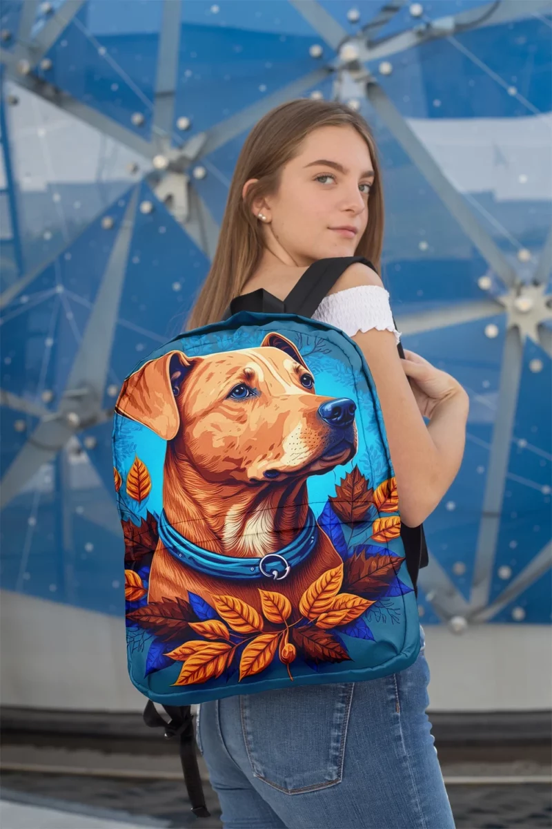 Autumn Dog Garland Backpack 2