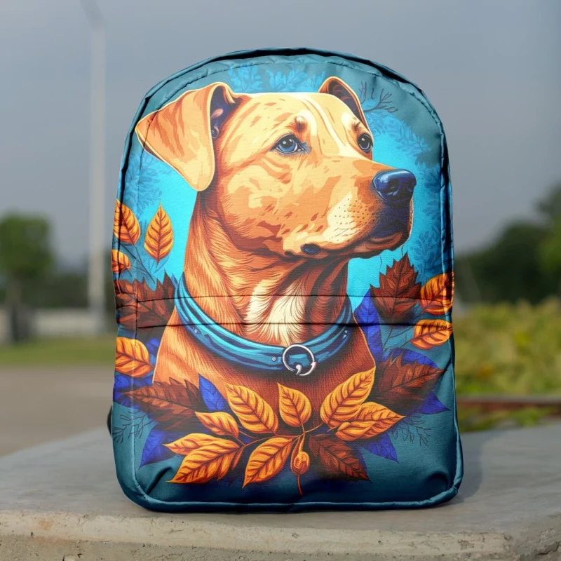 Autumn Dog Garland Backpack