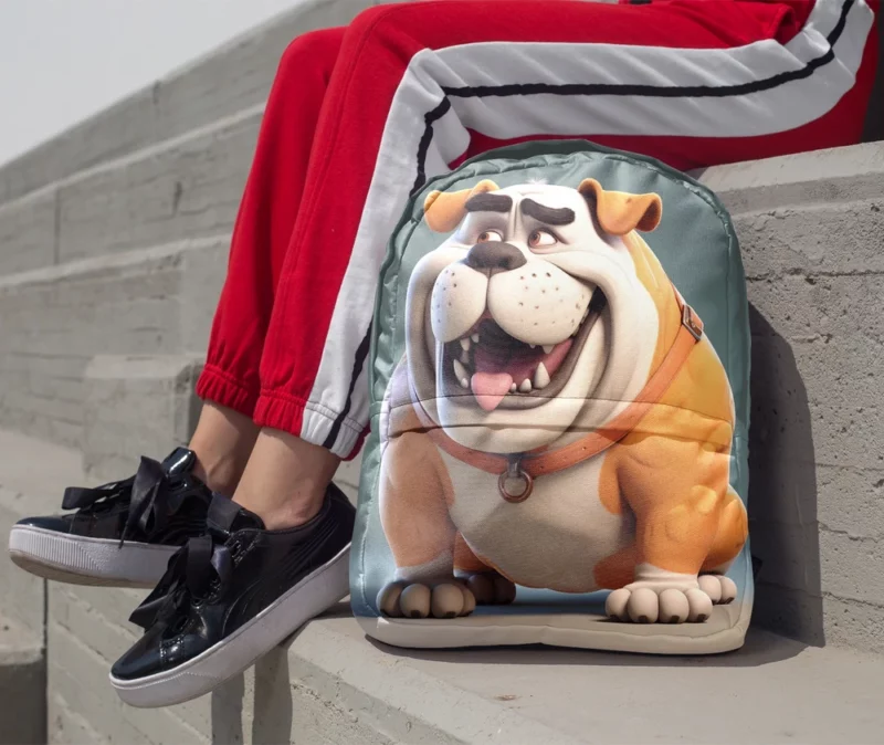 Big 3D Cartoon Dog Figurine Backpack 1