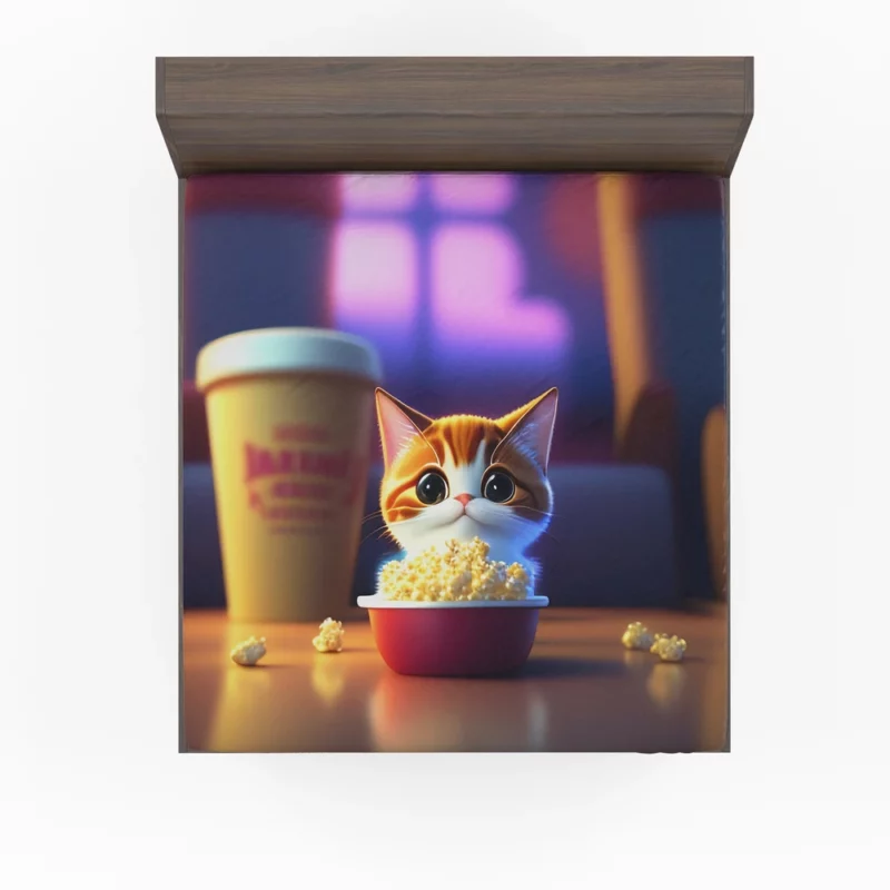 Cat Enjoying a Cup