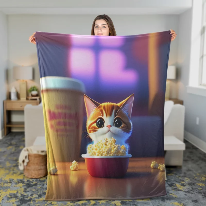 and Drink Fleece Blanket