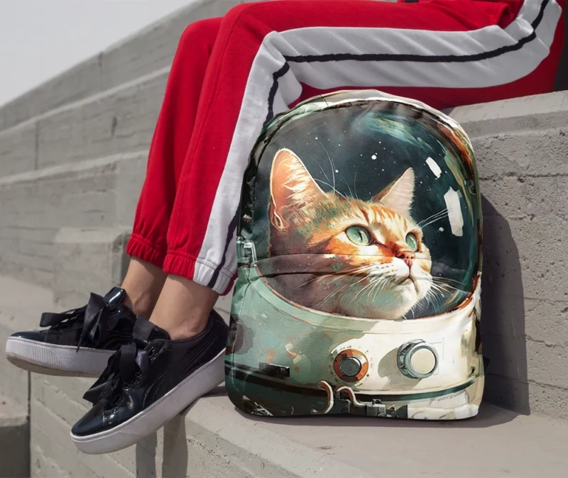 Cat as Astronaut Backpack 1