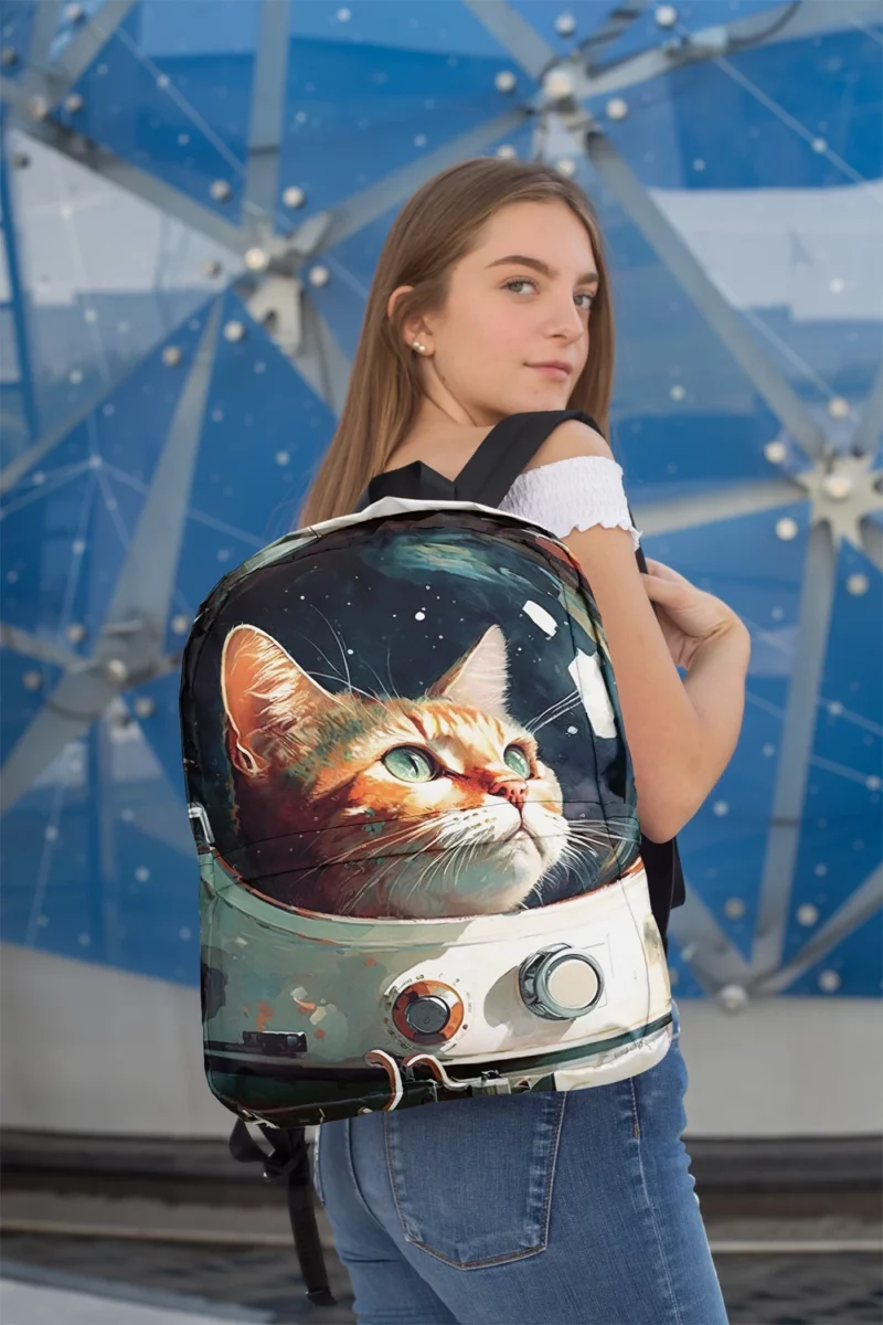 Cat as Astronaut Backpack 2