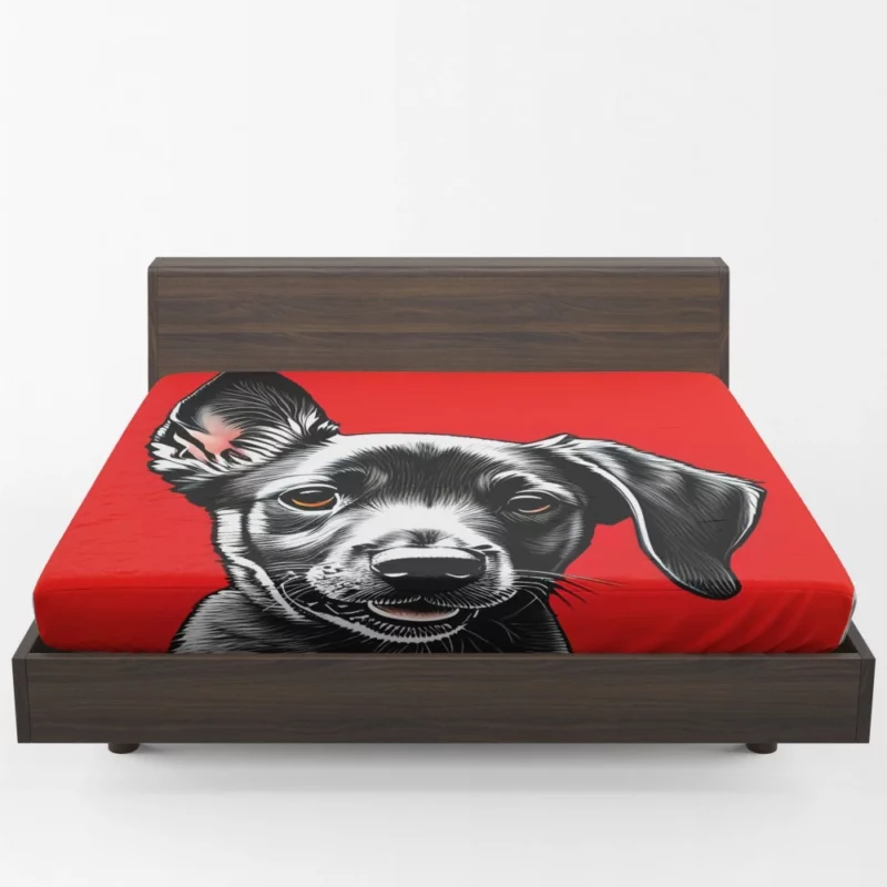 Charming Little Pooch Fitted Sheet 1