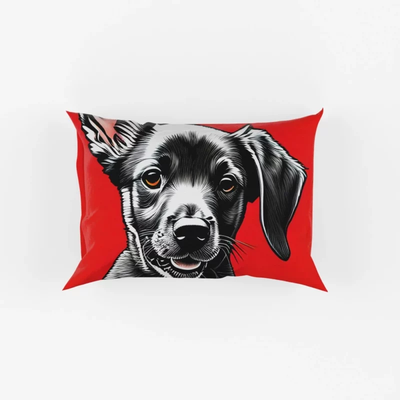 Charming Little Pooch Pillow Cases