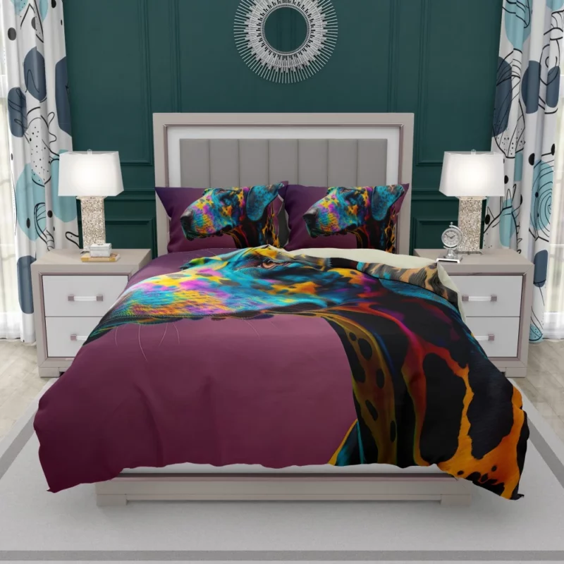 Distinctive Multicolor Dalmatian Bedding Set 1
