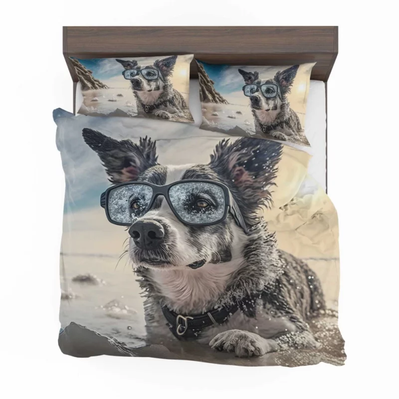 Doggone Refreshing Sky-Water Combo Bedding Set 2