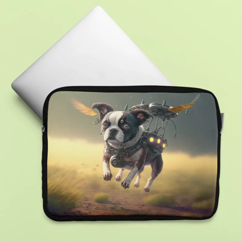 Drone-Dog Outdoors Laptop Sleeve