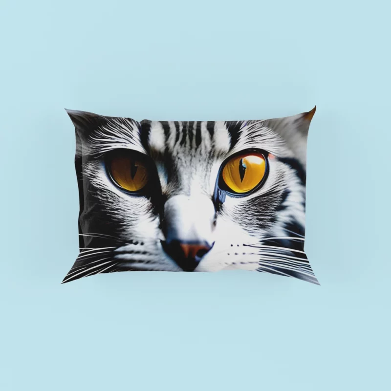 Fiery and Icy Cat Art Print Pillow Cases