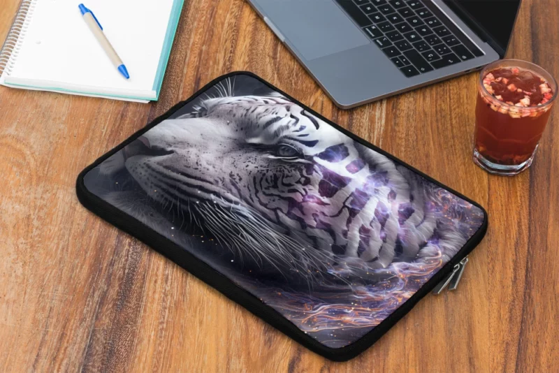 Galaxy Tiger Print Laptop Sleeve 2