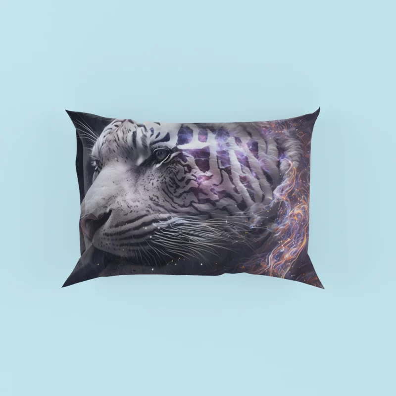 Galaxy Tiger Print Pillow Cases