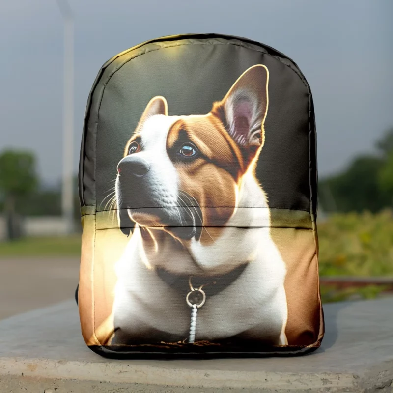 I Love Dogs Collar Backpack