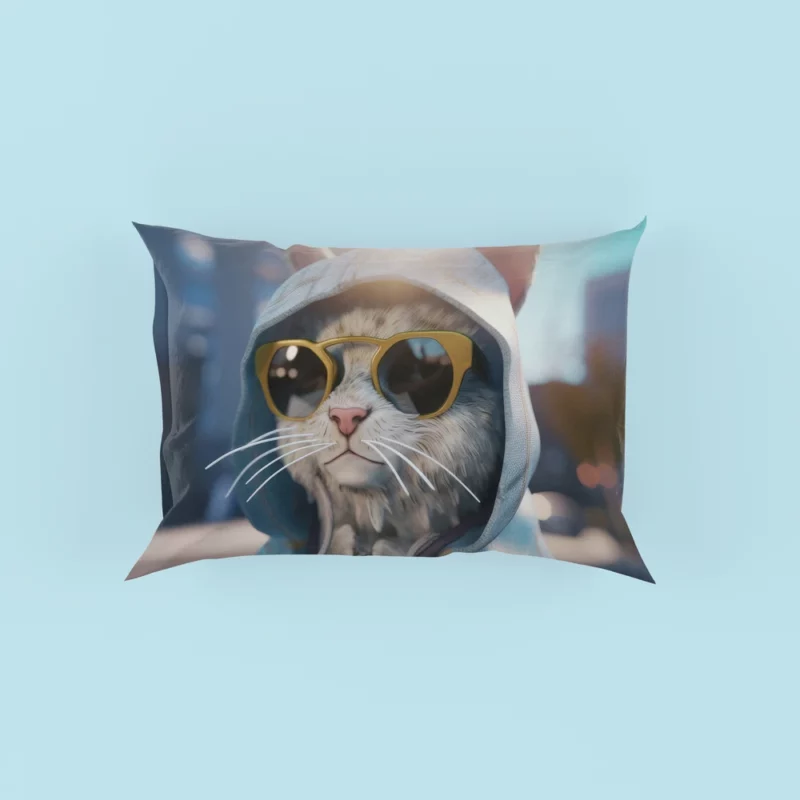 Kawaii Realistic Baby Cat Pillow Cases