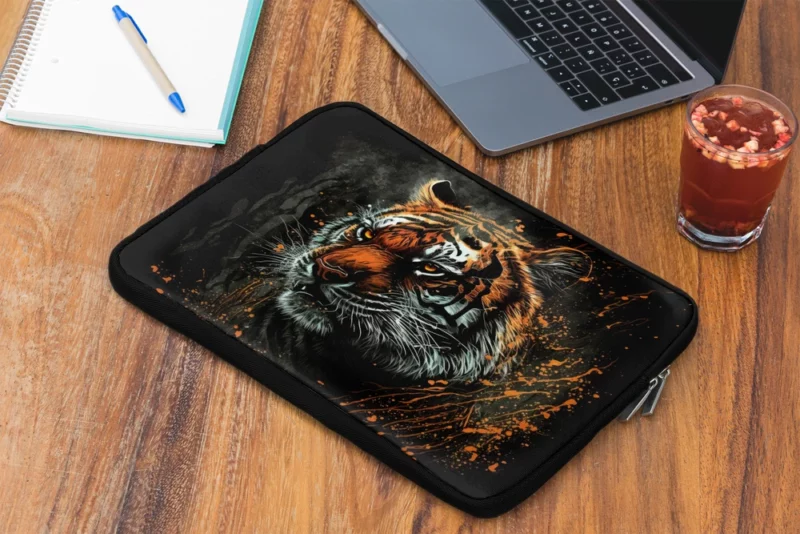 Majestic Tiger Laptop Sleeve 2