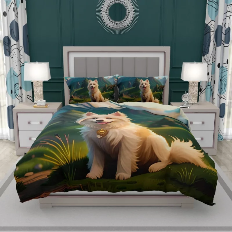 Mountain Field Dog Bedding Set 1