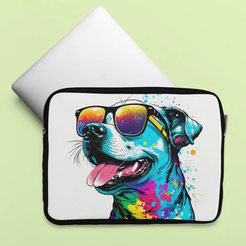 Pawsome Prints Dog Laptop Sleeve