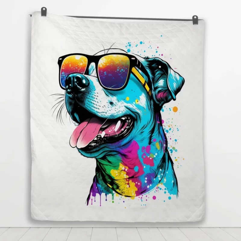 Pawsome Prints Dog Quilt Blanket 1