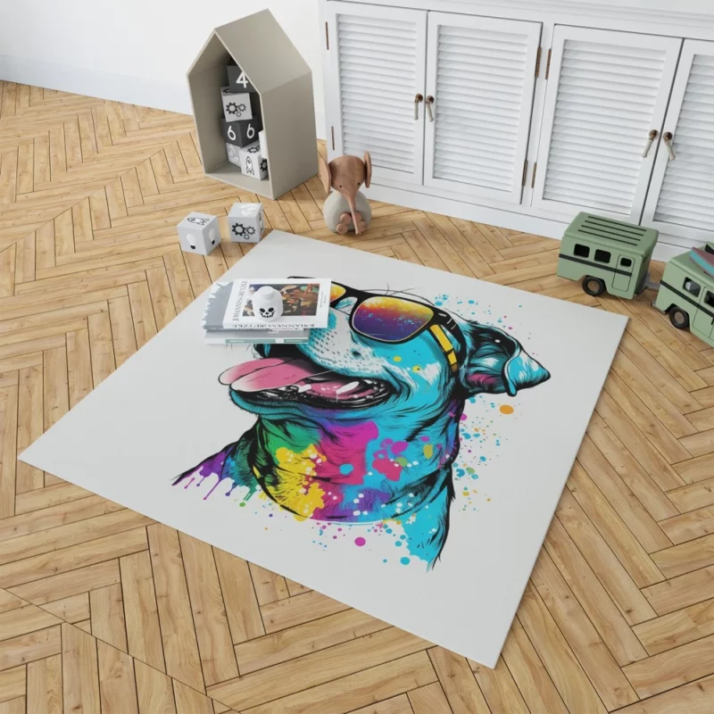 Pawsome Prints Dog Rug 1