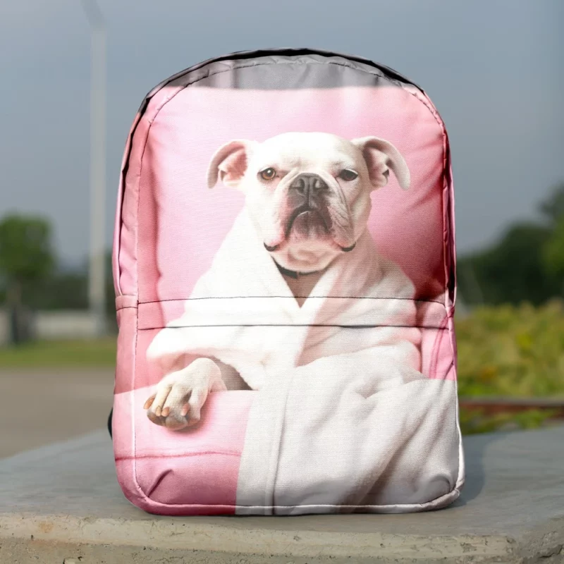 Pink Armchair Dog Spa Backpack