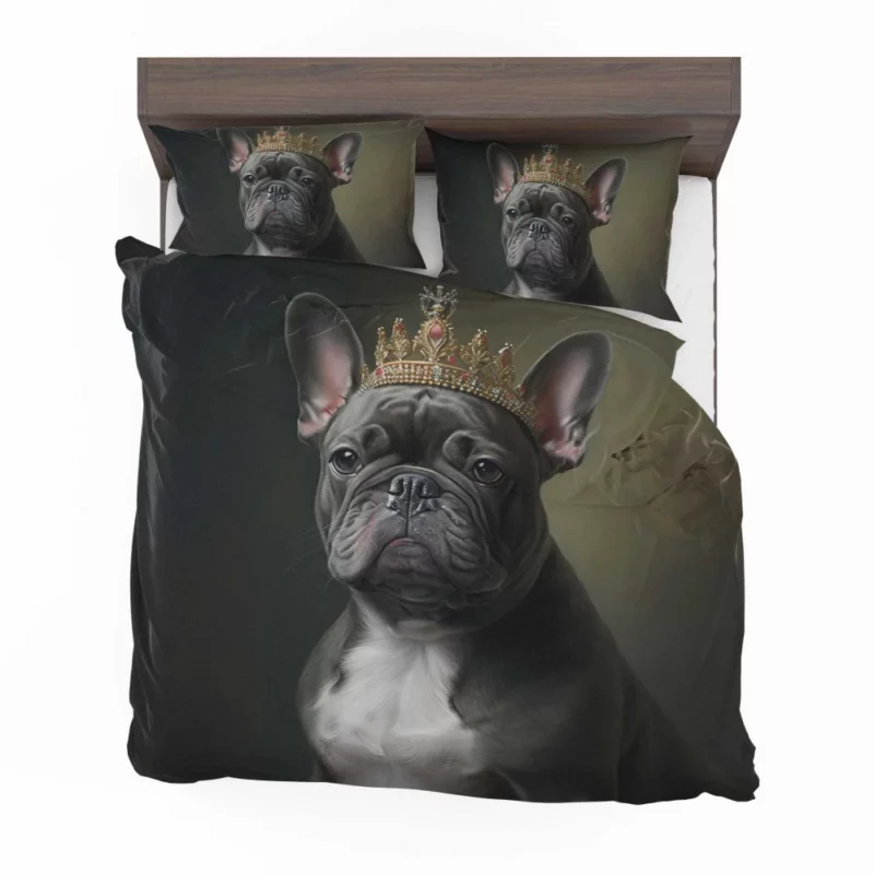 Portrait French Bulldog Bedding Set 2