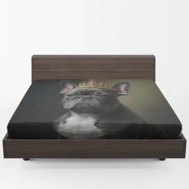 Portrait French Bulldog Fitted Sheet 1