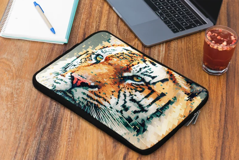 Powerful Tiger Laptop Sleeve 2