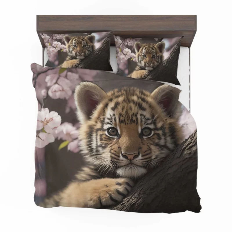 Springtime Baby Tiger Bedding Set 2