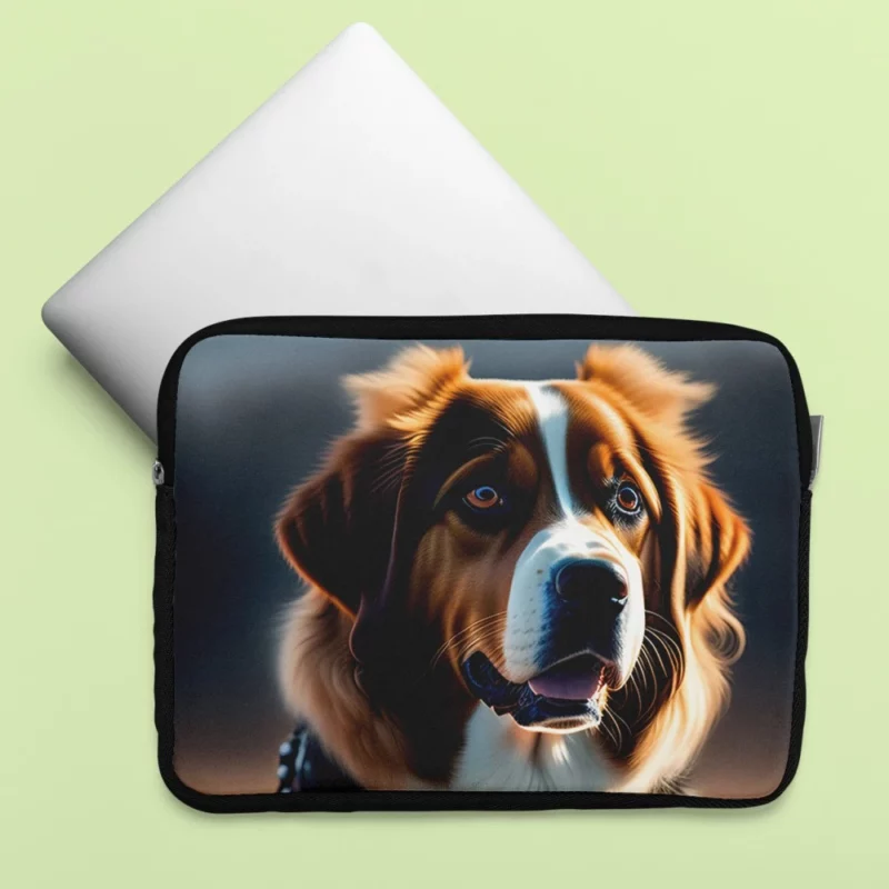 Standing Field Dog Laptop Sleeve