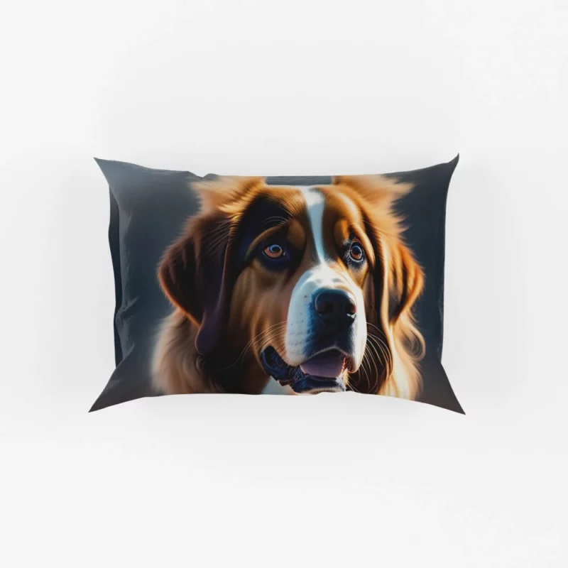 Standing Field Dog Pillow Cases