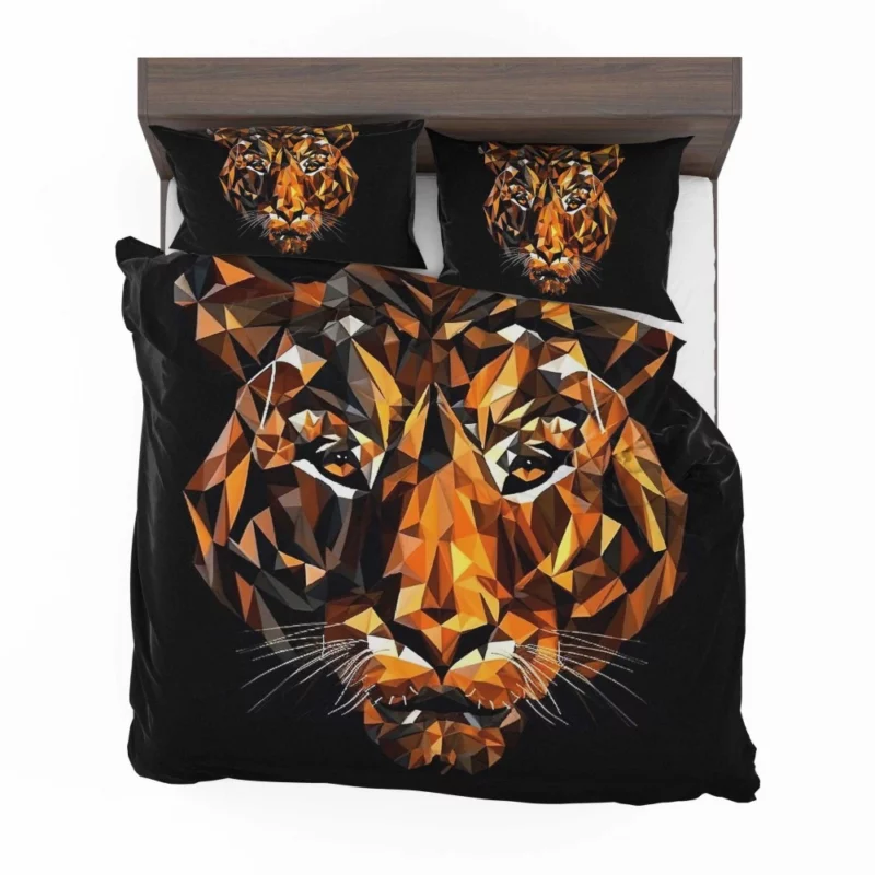 Tiger Figure in Window Display Bedding Set 2