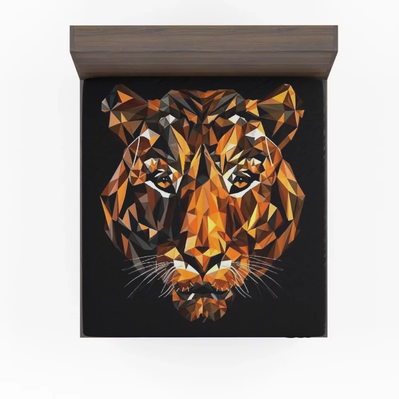 Tiger Figure in Window Display Fitted Sheet