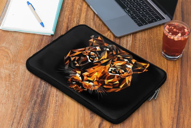 Tiger Figure in Window Display Laptop Sleeve 2