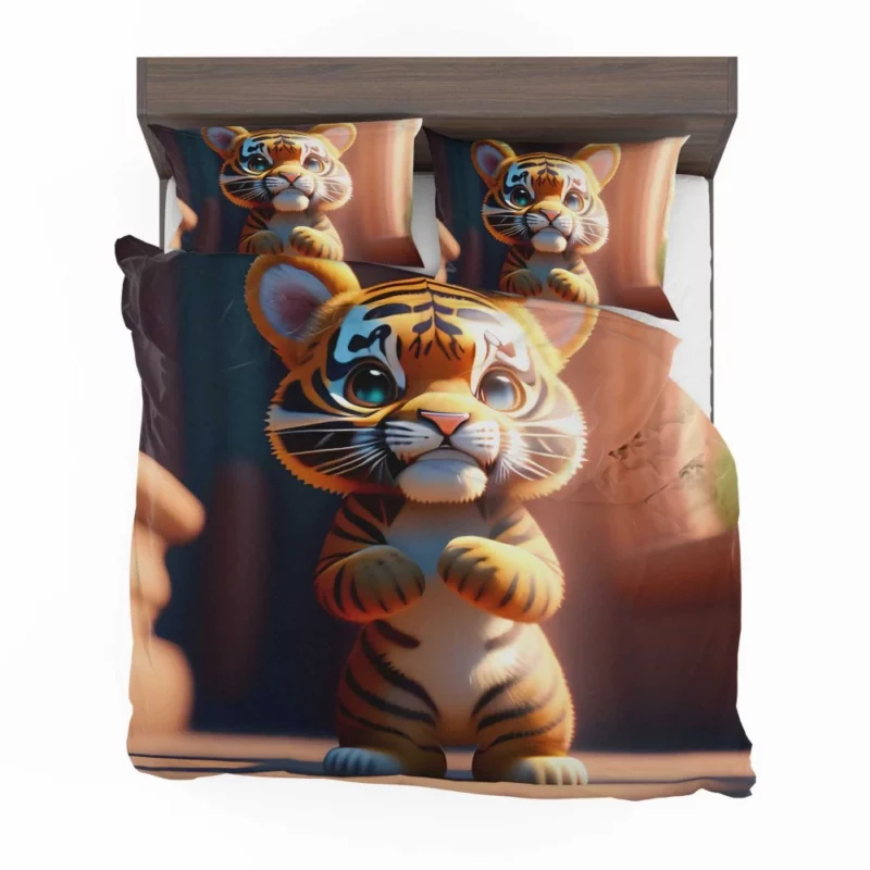 Tiger Galaxies in Space Bedding Set 2