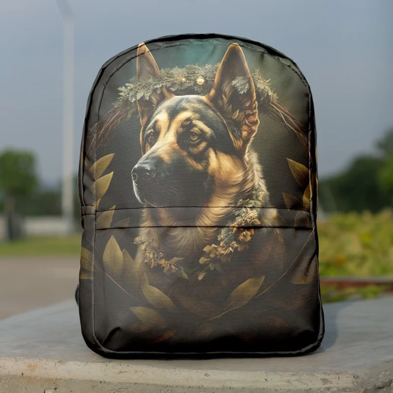 Wreathed Dog Backpack