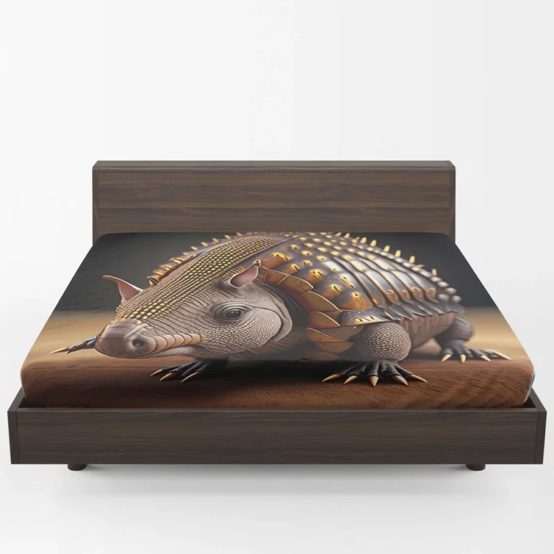 3D Armadillo Animation Fitted Sheet 1