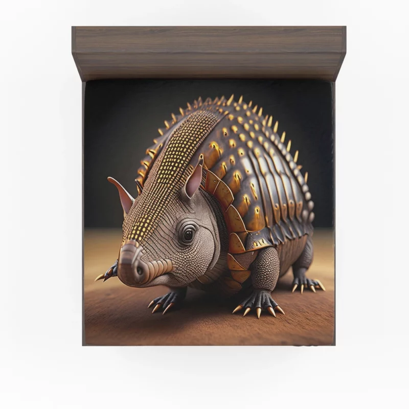 3D Armadillo Animation Fitted Sheet