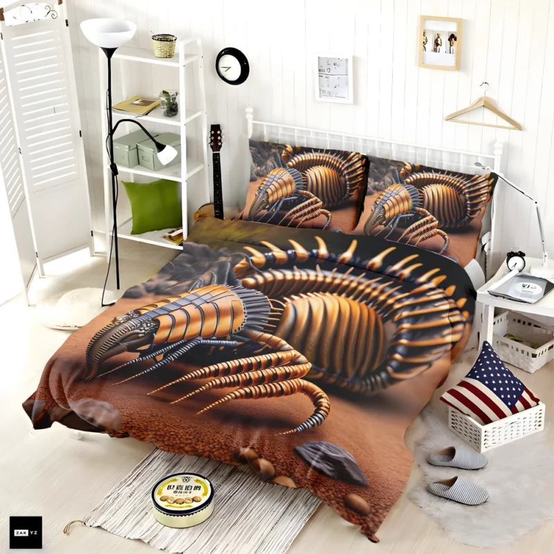 3D Arthropleura Animation Bedding Set