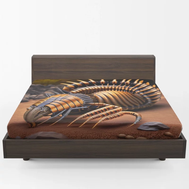 3D Arthropleura Animation Fitted Sheet 1