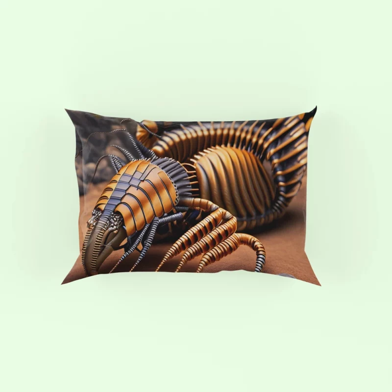 3D Arthropleura Animation Pillow Case