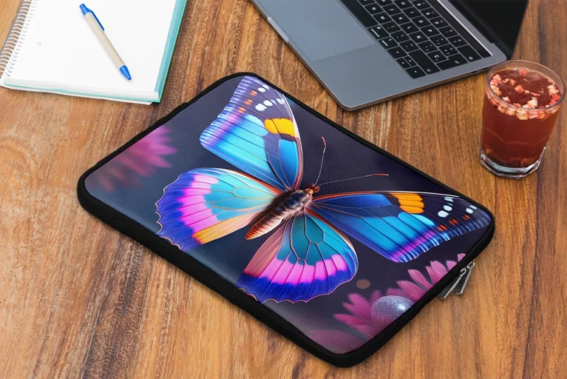 3D Butterfly AI Artwork Laptop Sleeve 2