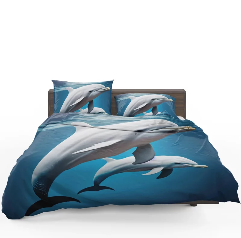 3D Dolphin Character Bedding Set 1