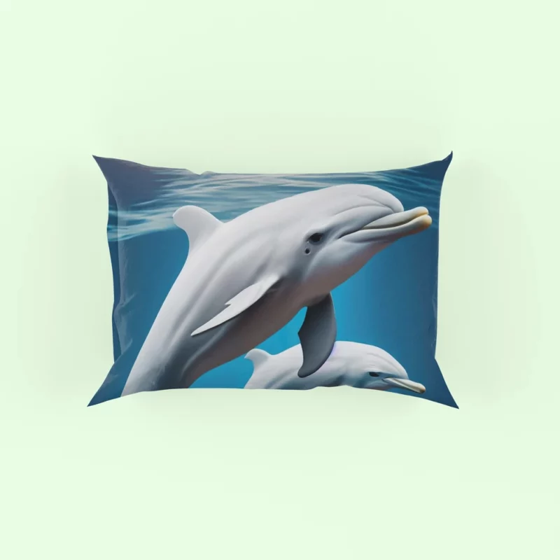 3D Dolphin Character Pillow Case