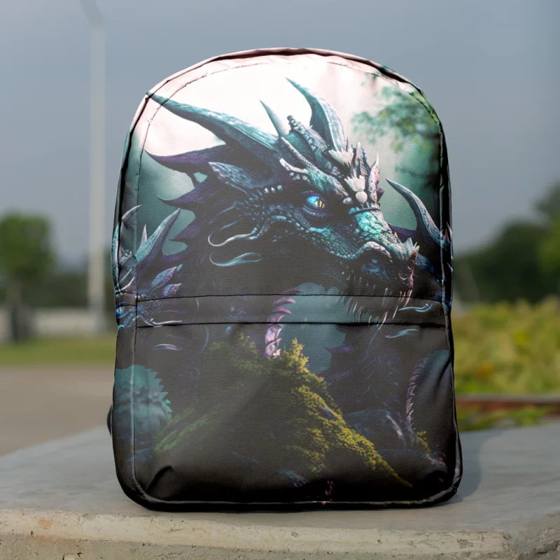 3D Hydra Illustration Minimalist Backpack